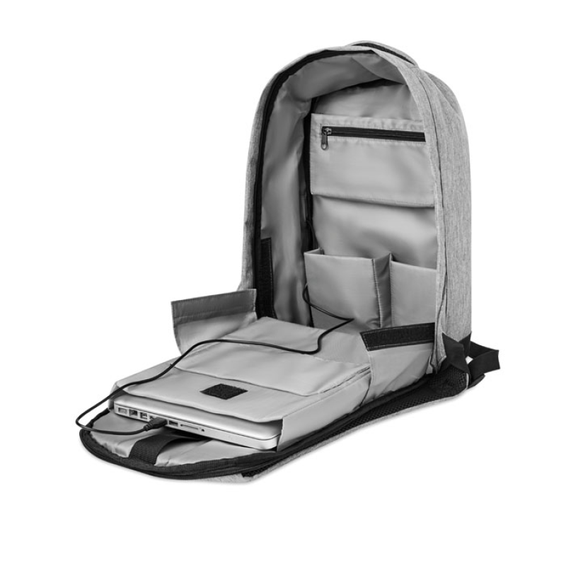 cheap custom travel mens computer laptop backpack with usb charging port