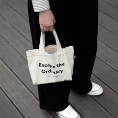eco friendly reusable custom cotton shopping bags tote canvas bag