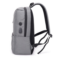 Custom Logo Durable Business Travel School Bag Cheap Student Laptop Backpack with USB