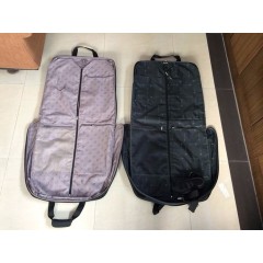 Personalized Custom Fashion Travel Dust Cover Foldable Dress Clothes Suit non woven Protector Garment Bag