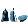 Large capacity sports sling shoulder bag travel waterproof crossbody chest sling bag
