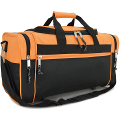 High Quality Polyester Designer Gym Duffle Bag Sports Duffle Travel Bag With Shoe Compartment