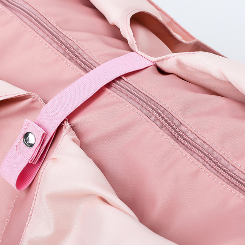 Wholesale Yoga Pink Duffle Bag Gym Sports Weekender  Duffel Bag With Custom Logo