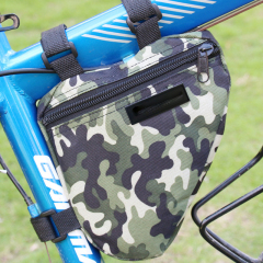 New triangle Upper tube bicycle bag waterproof bike phone bag bike accessories bag