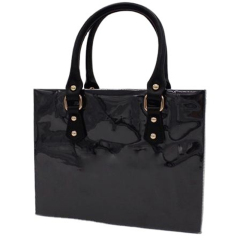fashion shopping women hand bags custom logo luxury paper bag ladies DIY kit pvc tote bags