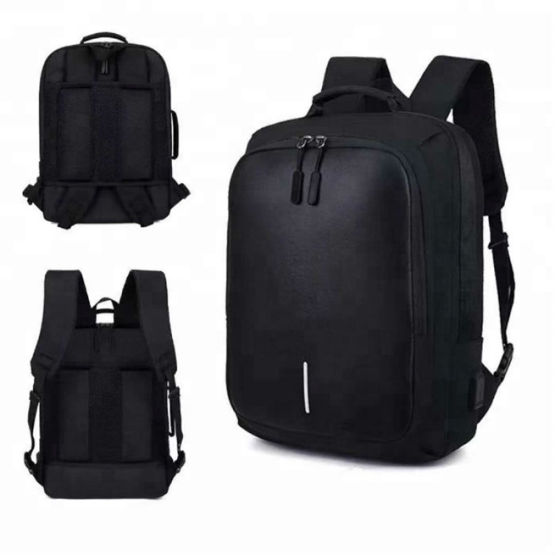 Durable Business Travel Laptop Backpack with USB Charging Port waterproof leisure College School Computer Bag