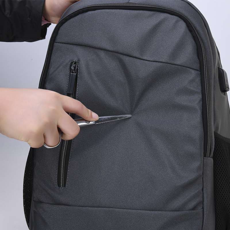 Custom Large Capacity Men Travel Waterproof Anti Theft Business Laptop Backpack With Designs