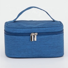 wholesale durable polyester lunch cooler bag outdoor camping insulated cooler bag for food