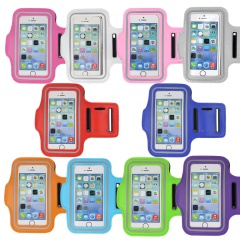 New Fashion Colorful Running Armband Case For Phone With Key Bag Running Armband
