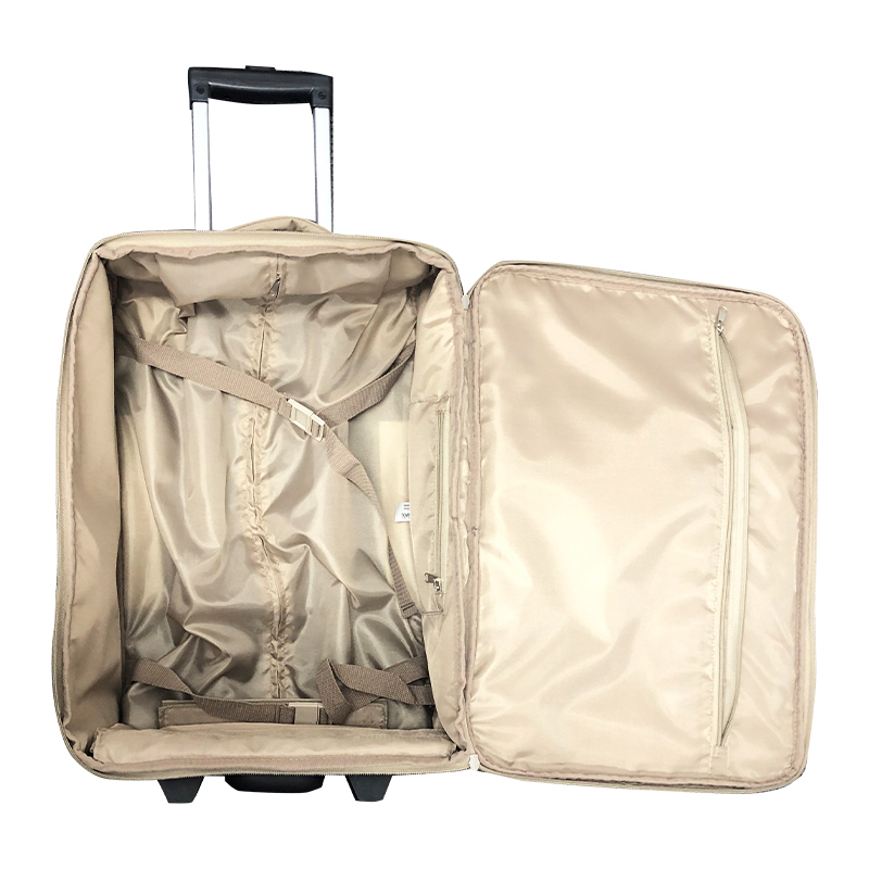 Customized Expandalbe Multifunctional Travel Carry On Trolley Suitcase Folding Luggage For Woman