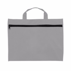 600d Polyester the Edge Document Business Bag Promotional Customize Logo A4 Document Waterproof Zipper File Bag