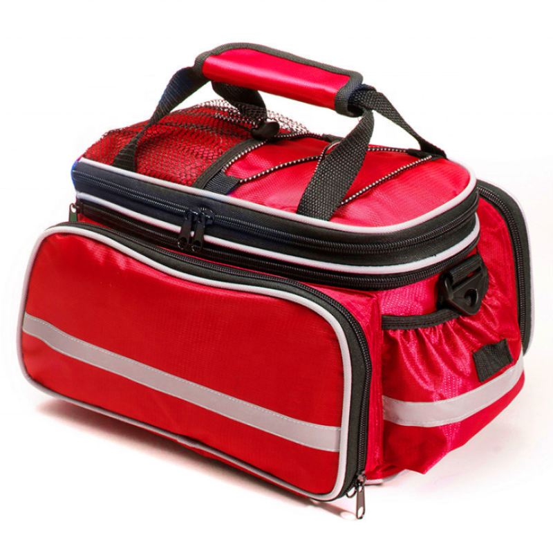 Waterproof Bike Bag Bicycle Saddle Bag Cycling Mountain Back Seat Rear Rack Trunk Bag with Rain cover