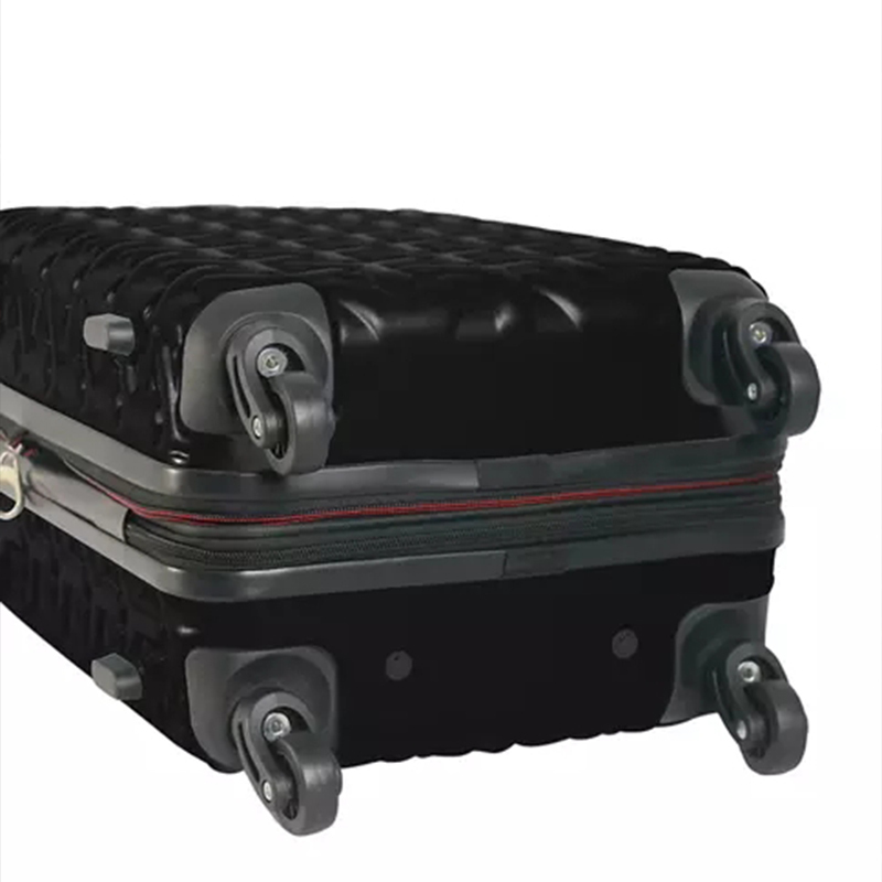 Custom Carry On Luggage Set Travel Bags 4 pcs Hardside Textured Luggage Set Trolley Bag Suitcase