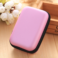 Custom Protective Shockproof Data Line Storage Bag Waterproof Hard Shell Small Eva Case With Zipper