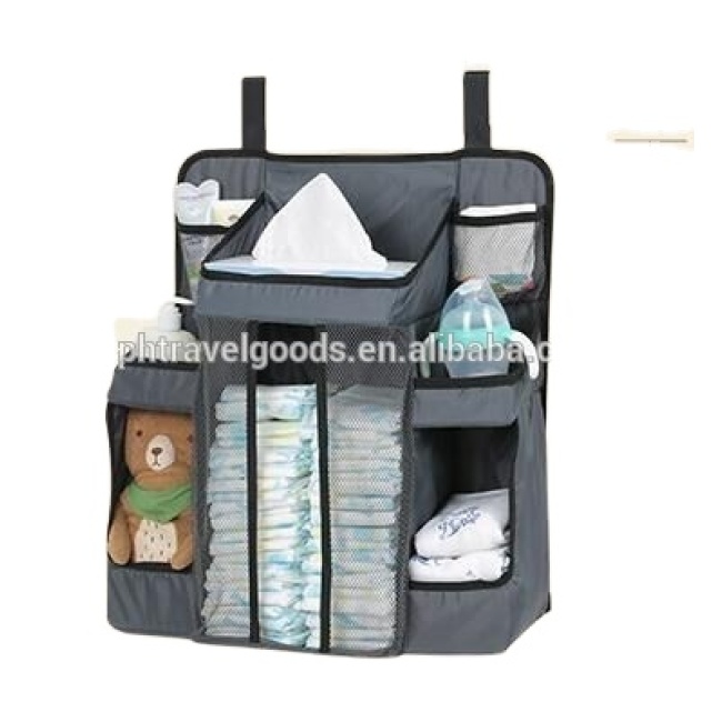 Portable Hanging Diaper Organiser and Baby Diaper Caddy Baby Bag Organizer
