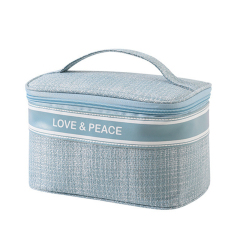 Custom Printed Luxury Eco Friendly Makeup Organizer Bag Travel Cosmetic Bags Custom Printed Luxury Eco Friendly Makeup Organizer Bag Travel Cosmetic Bags