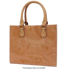 Fashion Shopping Custom Logo Luxury Paper Bag Ladies Women Leather DIY Kit Pvc Tote Hand Bags