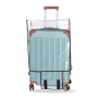 Suitcase Cover Rolling Luggage Cover Protector Clear PVC Dust proof Suitcase Cover for Carry on Luggage