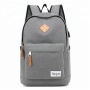 wholesale casual 600d fabric school usb cheap book bags oxford backpacks with usb