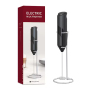 Wholesale Mini Automatic Electric Handheld Milk Frother Battery Operated Manual Beater Whisk Foam Maker Tea Coffee Plastic