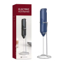 Wholesale Mini Automatic Electric Handheld Milk Frother Battery Operated Manual Beater Whisk Foam Maker Tea Coffee Plastic