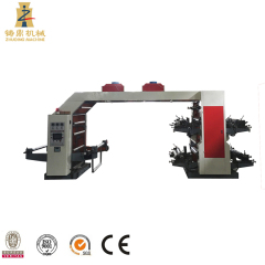 Máquina de impresión flexográfica de 8 colores con control PLC de alta velocidad