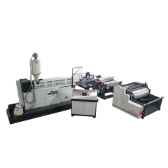 Máquina para fabricar sacos tejidos pp de alta velocidad, máquina para recubrimiento de película bopp