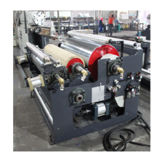 Machine automatique de stratification de revêtement de papier de bopp de tricotage de film