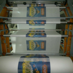 Machine d'impression flexographique 6 couleurs tissée pp automatique Zhuding