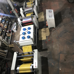 Zhuding servo control pp тканая сумка четырехцветная флексографская печатная машина