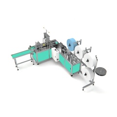 Equipo de máquina para fabricar mascarillas de 3 capas para la producción de mascarillas médicas