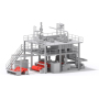 Automatische schmelzgeblasene Maschinenlinie zur Herstellung von Vliesstoffen zum Verkauf