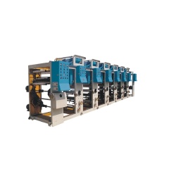Máquina de impresión de huecograbado de dos colores pequeña de alta velocidad de China