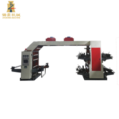 Máquina de impresión flexográfica de 8 colores con control PLC de alta velocidad