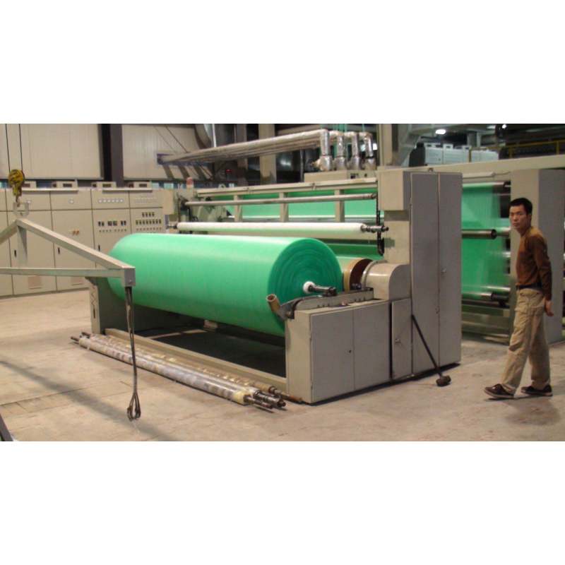 Automatic high speed meltblown nonwoven spunbond fabric making machine