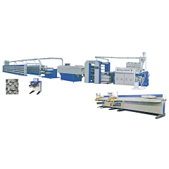 Máquina de línea de producción de bolsas tejidas de plástico PP/PE