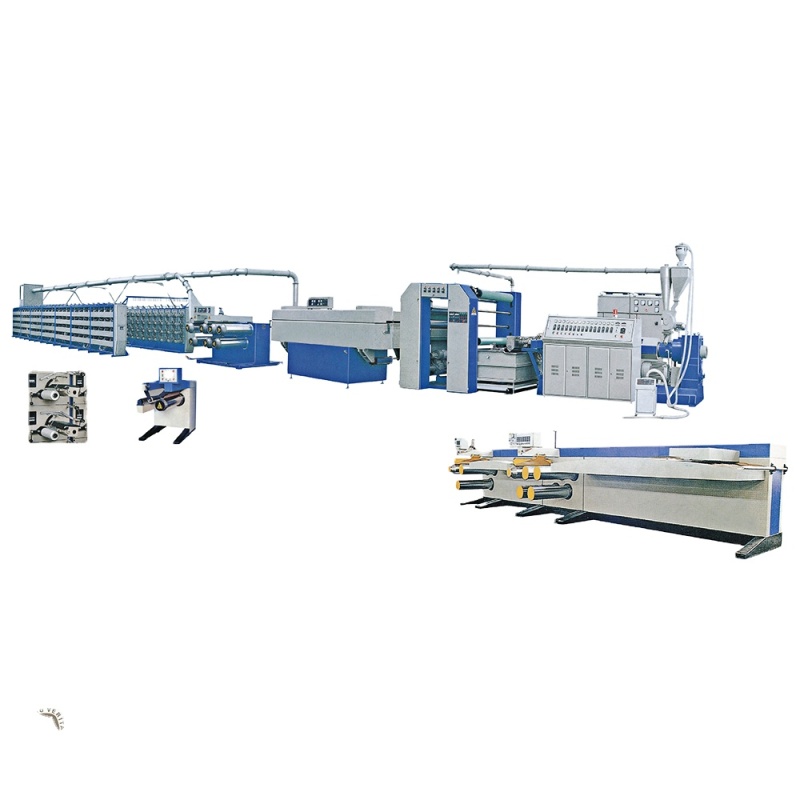 Zhuding pp woven sugar flour rice bag PP yarn extrusion line