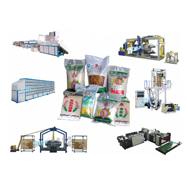 Produktionslinie für gewebte Zementsäcke aus Wenzhou PP