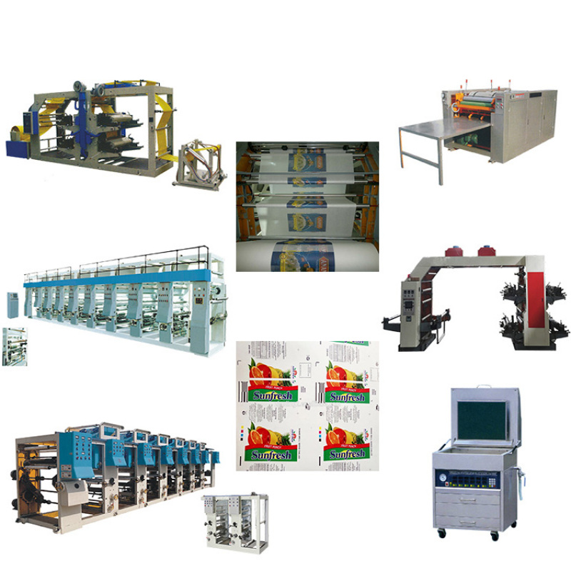 flexo printing machinery for label