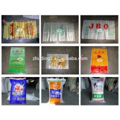 línea de producción de sacos de bolsas de arroz tejidas