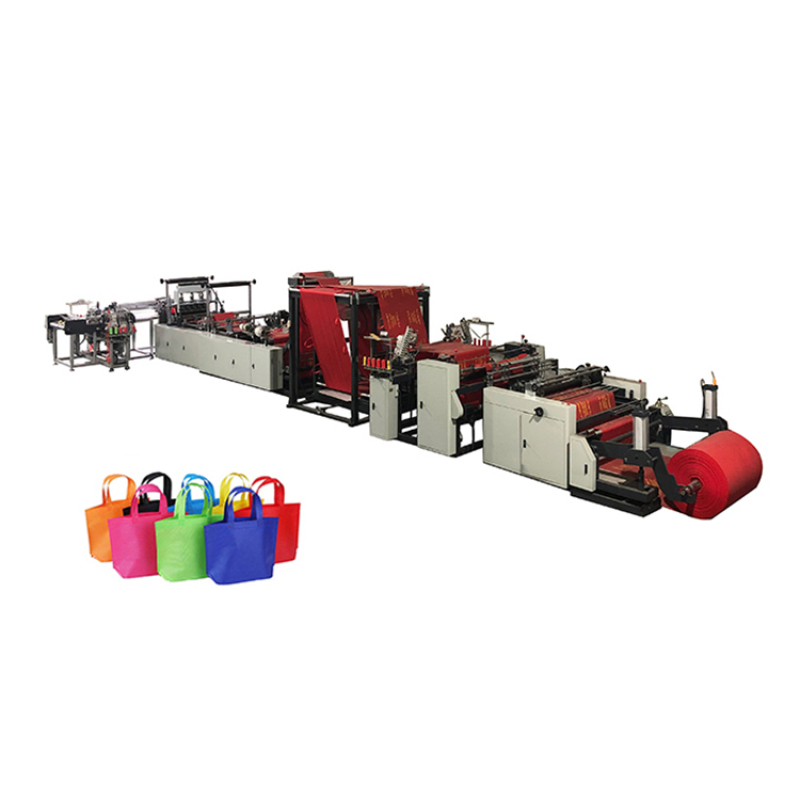 Fully automatic multifunctional non woven bag making machine