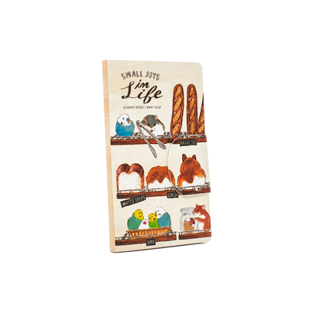 Learning Office Promotion Gifts Children Portable Cartoon Design Magnetic Buckle Mini Notebook
