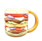 10.4 To 13.8 oz Ceramic Burger Style Mugs