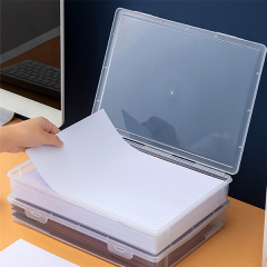 A4 Paper Transparent Storage Box