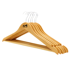 Adult Wooden Hanging Clothes Rack Wood Hangers