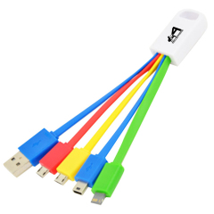 4 In 1 Snap Data Charging Cable