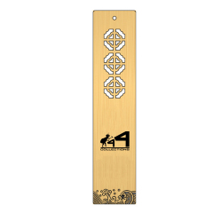 Cutomized Bamboo Bookmark