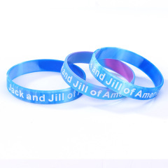 Debossed Silicone Wristband 