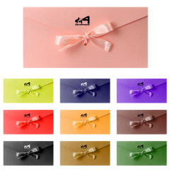 Ribbon Pearl Paper Envelope