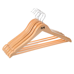Clothes Hotel Simple Solid Wooden Hanger Wood Hangers